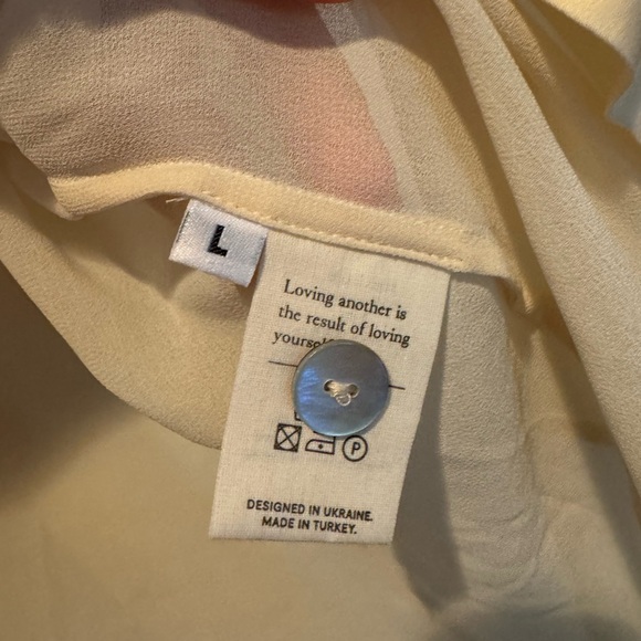 Sleeper Sheer Heart Top NWT - Picture 7 of 9